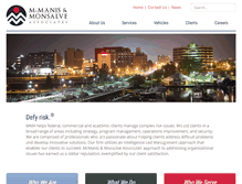 Tablet Screenshot of mcmanis-monsalve.com